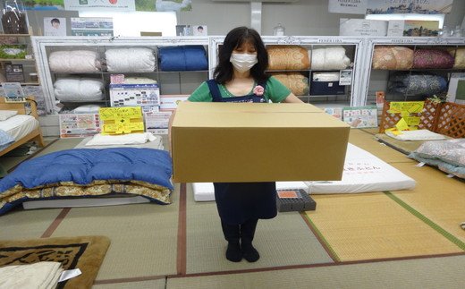 カバー式　もめん綿入り・抱き枕【CW95W】