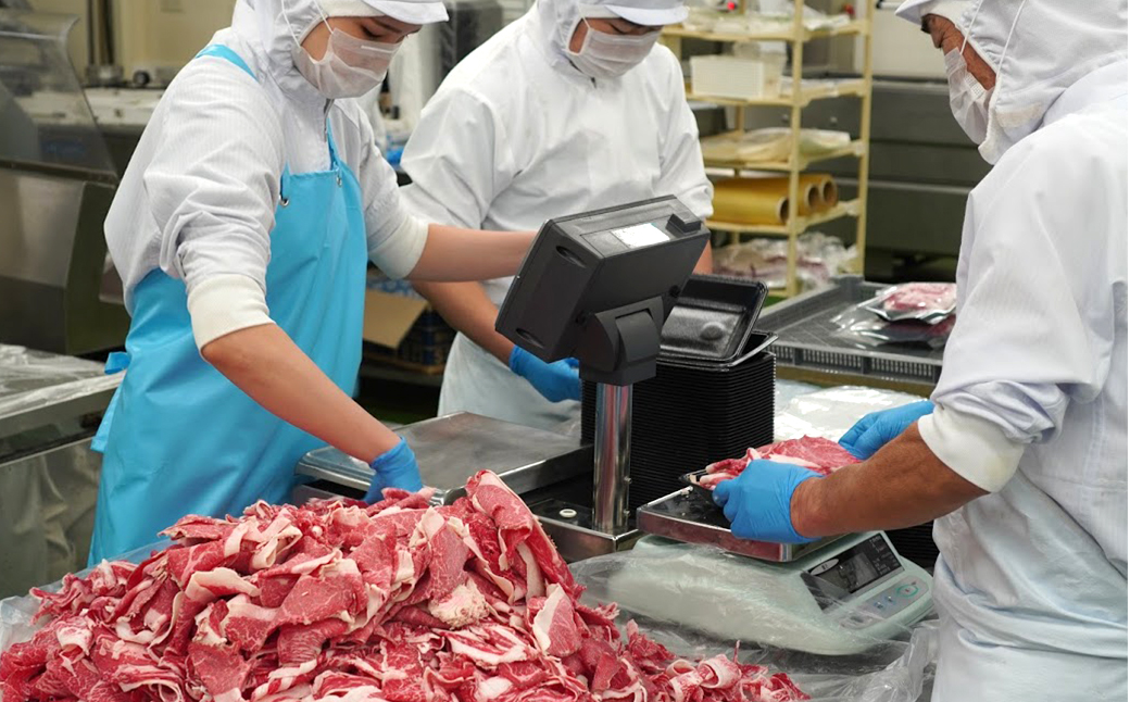 【定期便10ヶ月】淡路牛 切り落し　1.2kg (300g×4パック）　[小分け 冷凍 牛肉 人気]