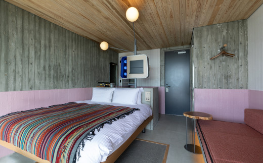 KAMOME SLOW HOTEL　ペア２食付き宿泊券  淡路島 1泊2食付 貸別荘 観光 クーポン