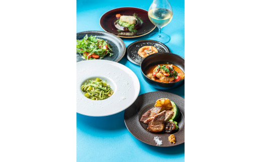 GARB COSTA ORANGE ディナーコース　ペア招待券　淡路島 イタリアン お食事券 利用券