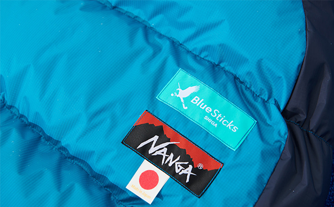 限定】NANGA x BlueSticksコラボモデルシュラフ（AURORA Light
