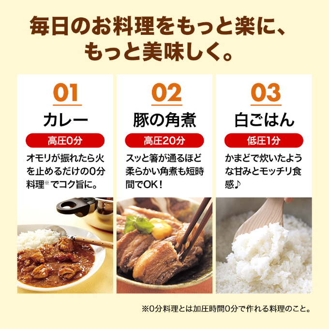 ゼロ活力なべ L・5.5L・24.7cm ] 圧力鍋 日本製 ガス・IH対応