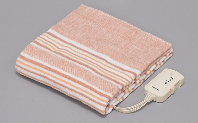 電気毛布 敷きタイプ 敷き毛布 140×80cm EHB-1408-T ブラウン アイリスオーヤマ ダニ退治 温度調節可 温度調整 温度調節 節電 寒さ対策 暖房 電気 暖房器具