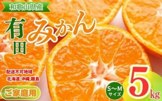 【和歌山県美浜町】【ご家庭用】和歌山有田みかん約5kg(S、Mサイズ)〇 | みかん 有田みかん 温州みかん ミカン 温州ミカン 柑橘 果物 フルーツ 甘い 先行予約 s m 甘い 5kg ※北海道・沖縄・離島への配送不可 ※2025年11月上旬〜2026年1月下旬頃に順次発送予定