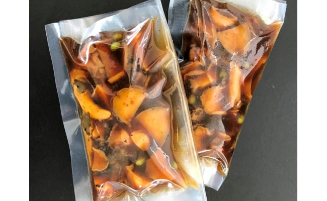 和歌山産煮アワビ スライス 【湯浅たまり醤油使用ぶどう山椒風味】160g