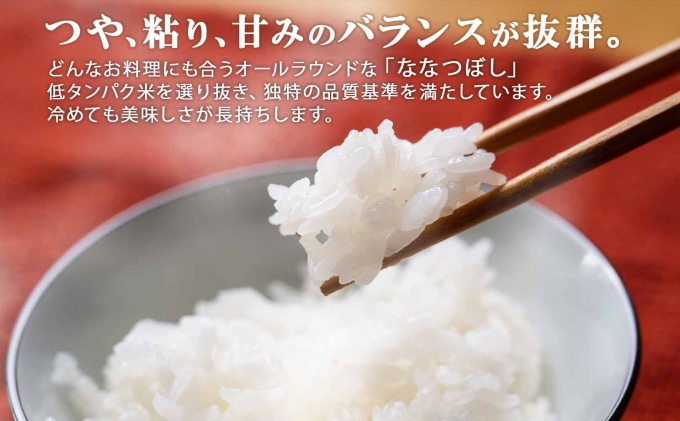 定期便 6ヵ月連続6回 北海道産 喜ななつぼし 無洗米 2kg×3袋 計6kg 米 特A 白米 小分け お取り寄せ ななつぼし ごはん ブランド米 備蓄 贈答用 ようてい農業協同組合 ホクレン 送料無料 北海道 倶知安町 お米 