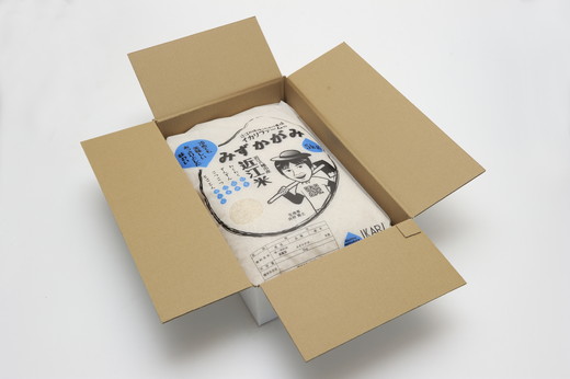 【新米】【7年産】みずかがみ　白米定期便　６か月で５kgを６回お届け（１か月に1回）【C036W】