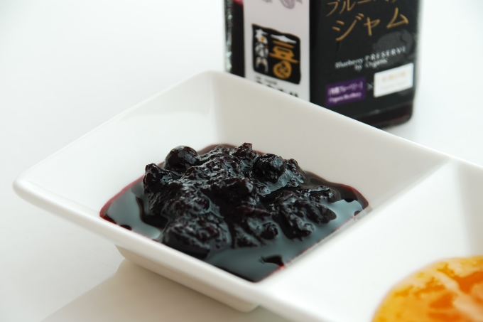 京都・喜右衛門  有機ブルーベリージャム (150g×3)〈有機 オーガニック 無添加 ジャム ブルーベリー ブルーベリージャム 果物 加工食品〉