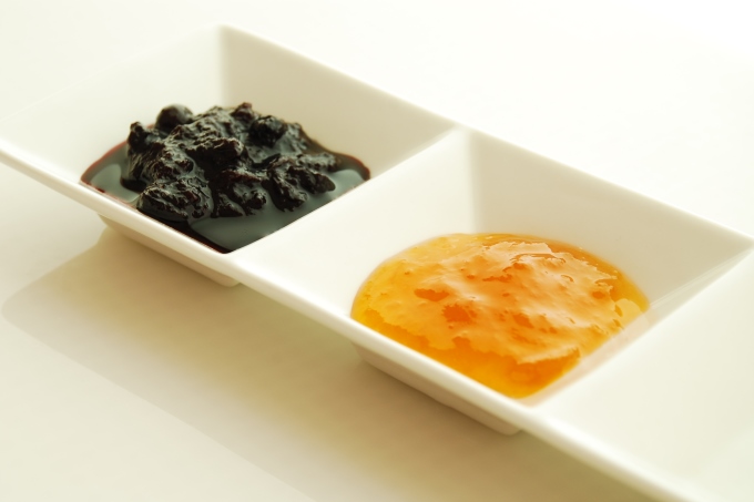 京都・喜右衛門  有機ブルーベリージャム（150g×2）と有機うめジャム（150g×1）〈有機 オーガニック 無添加 ジャム ブルーベリー ブルーベリージャム 梅 うめジャム 果物 加工食品〉