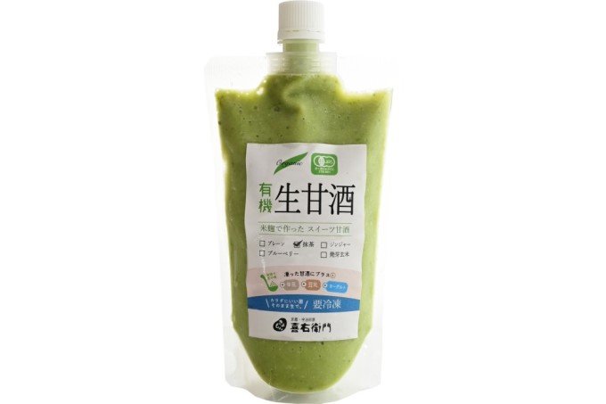京都・喜右衛門 有機生甘酒（フローズン）5種セット（370g×5種）京都・喜右衛門 〈あまざけ 甘酒 無添加 有機 オーガニック 麹 フローズン 飲む点滴 飲料 ドリンク スイーツ〉