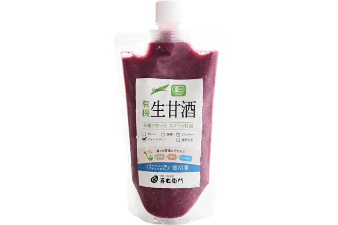 京都・喜右衛門 有機生甘酒（フローズン）5種セット（370g×5種）京都・喜右衛門 〈あまざけ 甘酒 無添加 有機 オーガニック 麹 フローズン 飲む点滴 飲料 ドリンク スイーツ〉