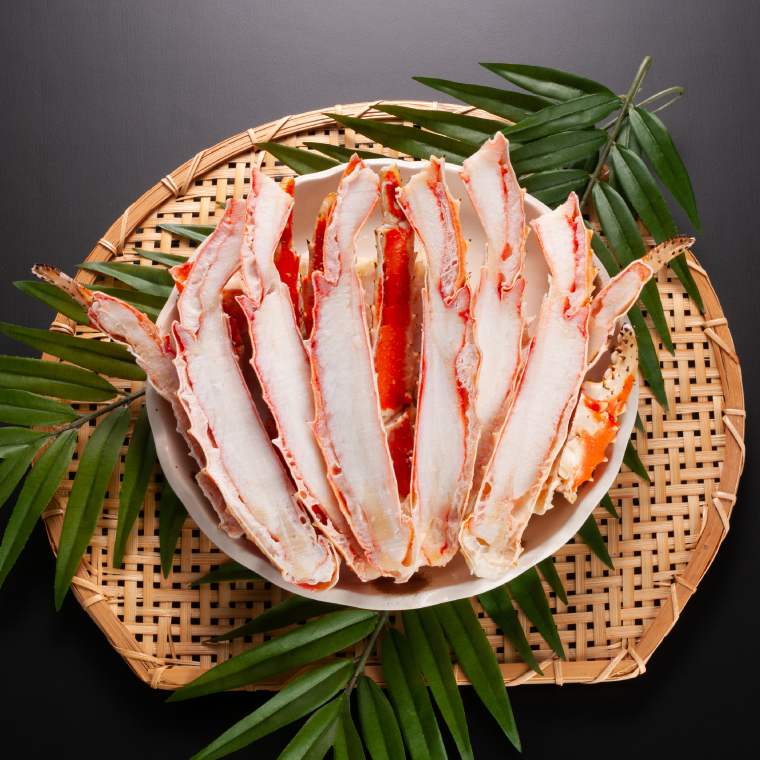 【12月25日決済確定分まで年内発送】 本たらばがに カット済 ボイル 1kg カニ かに たらば たらばがに 焼きガニ 鍋　カジマ 蟹 専門店 タラバ タラバガニ