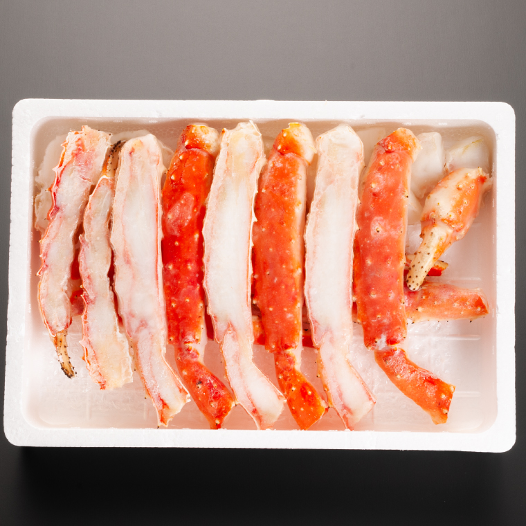 【12月25日決済確定分まで年内発送】 本たらばがに カット済 ボイル 1kg カニ かに たらば たらばがに 焼きガニ 鍋　カジマ 蟹 専門店 タラバ タラバガニ