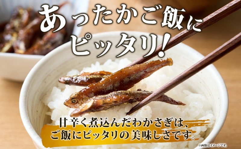 洞爺湖・わかさぎの佃煮400g(100g×4袋) 魚貝類 ワカサギ 加工食品 