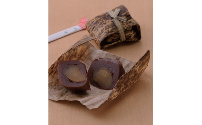 皇室献上銘菓　栗小路 8個入 和菓子 ようかん 羊羹 栗蒸し羊羹 渋皮栗使用 