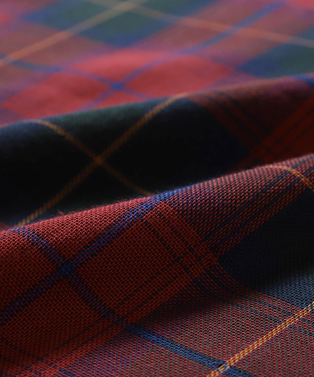 播州染で播州織　トリプルガーゼ　ケット（37-21）