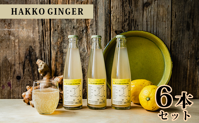 [CF]自家製ジンジャービア[HAKKO GINGER]6本セット 飲料類 炭酸飲料 野菜飲料 野菜ジュース
