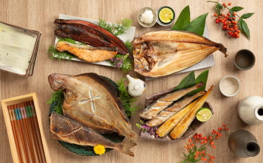 21-45 【年内配送12月15日入金まで】北海道厳選一夜干し詰合せ within2025