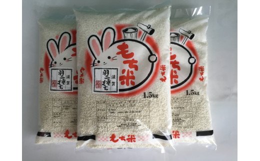 [新米][7年産]滋賀羽二重もち米[1.5kg×3袋][T036W1]