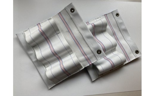 消防ホースアップサイクル【バケツ型バッグNEW】白ベース【DP01W】