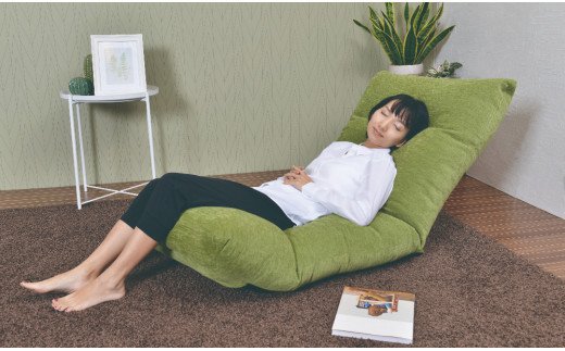 山梨県市川三郷町のふるさと納税 ロングシートの足上げ座椅子・リヨン（選べる３色） [5839-1596]　