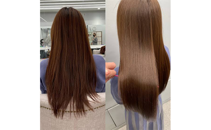 美髪チャージトリートメント×6回 体験チケット ダメージ毛 サラ艶ヘア 