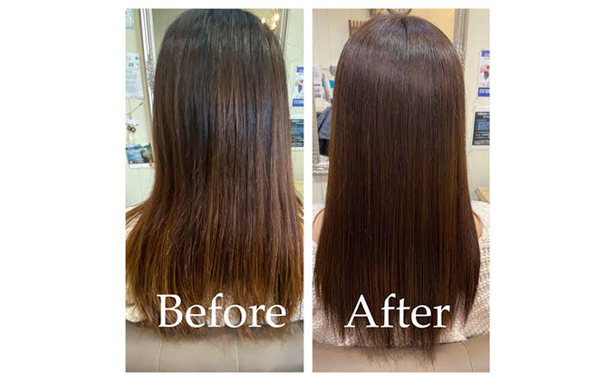 美髪チャージトリートメント×6回 体験チケット ダメージ毛 サラ艶ヘア 