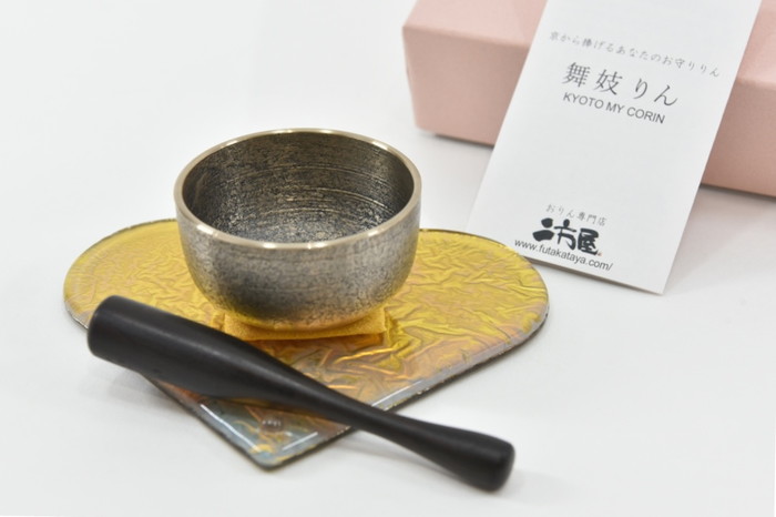 京都・二方屋「舞妓りん（MY CORIN）ガラスハート＜金箔