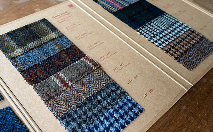 ハリスツイードで仕立てるジャケットお仕立券 ファッション 服 男性 メンズ 