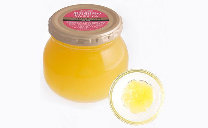 成城石井 果実60％のりんごジャム　290g×4本 リンゴ アップル 国産 ふじりんご リンゴジャム 