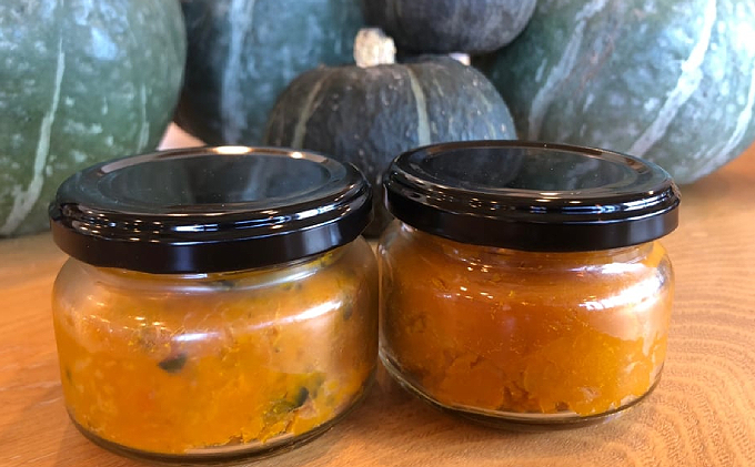 自然栽培かぼちゃをマッシュした「ミナイカシの皮イイカボチャ」110g×6 野菜 根菜 野菜加工品 南瓜 