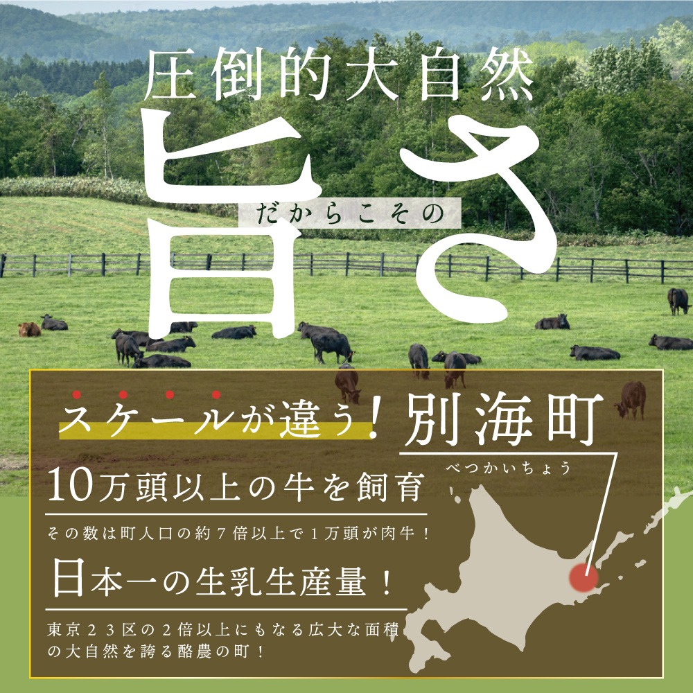 北海道別海町のふるさと納税 【10/1～寄付額改定】別海牛 焼肉用 タレ漬け 味付焼肉 1.2kg(400g×3P) 特製 焼肉用つけだれつき【北海道 別海町産】【FF000FA01】（株式会社 ファームフーズ）（北海道 別海町 肉 にく 牛肉 焼肉 ふるさと納税）（ 肉 牛肉 北海道産肉 北海道産牛肉 道産肉 道産牛肉 肉ギフト 牛肉ギフト 肉セット 牛肉セット 肉お取り寄せ 牛肉お取り寄せ 肉送料無料 牛肉送料無料 焼肉 牛肉 焼肉 和牛 焼肉 焼肉用 ボリューム肉 ）