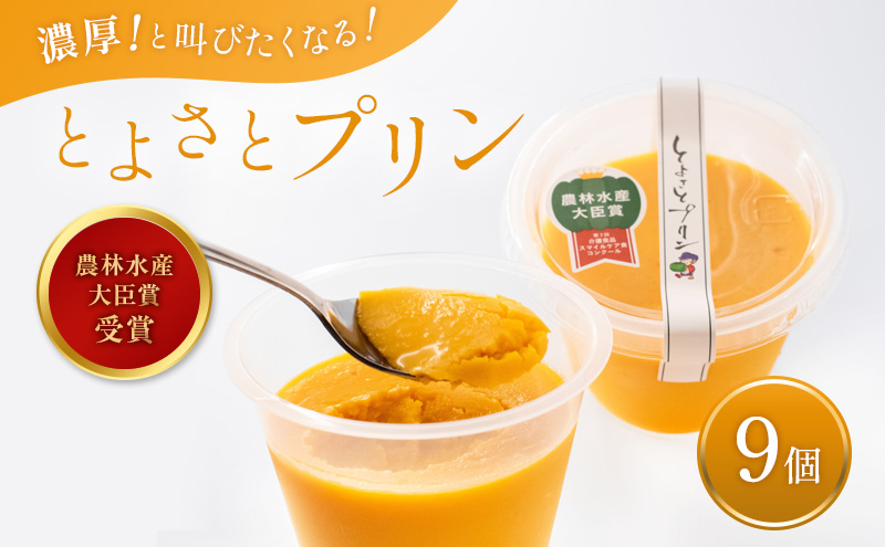 滋賀県豊郷町のふるさと納税 プリン 受賞多数 かぼちゃプリン セット とよさとプリン満足セット（9個入り）