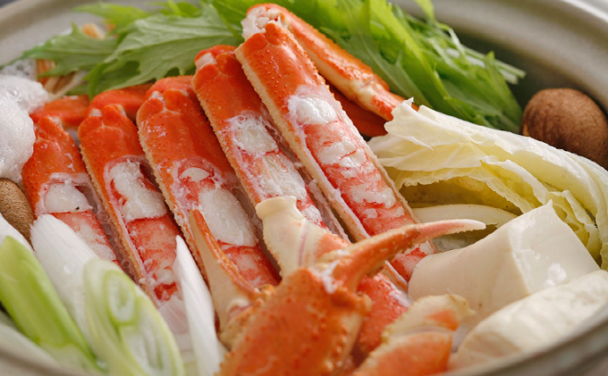 蟹 タグ付き 松葉蟹 (ボイル) 大1匹分[ かに カニ 松葉ガニ ] ブランド蟹 