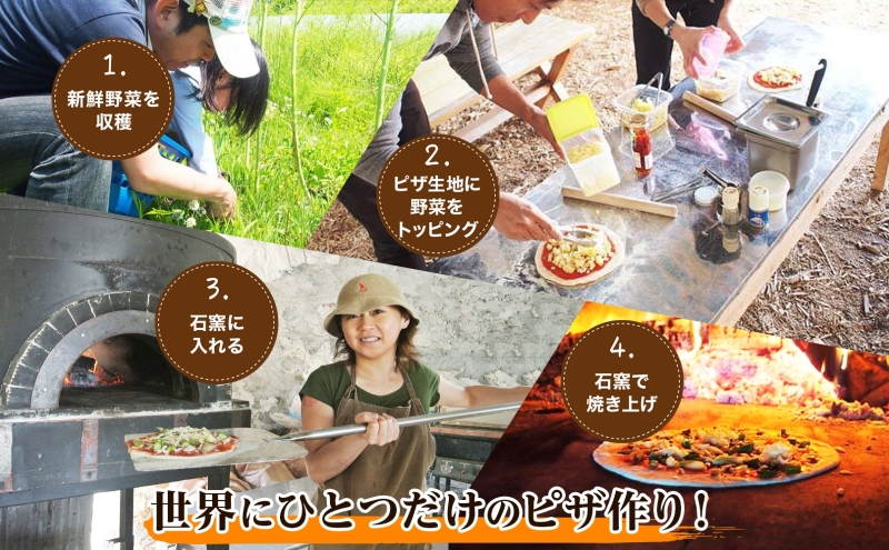 【2026年】北海道 オーガニック 野菜収穫＆ピザ作り 体験 2名様分 ペア チケット 体験型 ツアー 夏休み 野菜 有機野菜 ピザ ハウス 収穫 新鮮 ニセコグリーンファーム 送料無料 体験チケット 