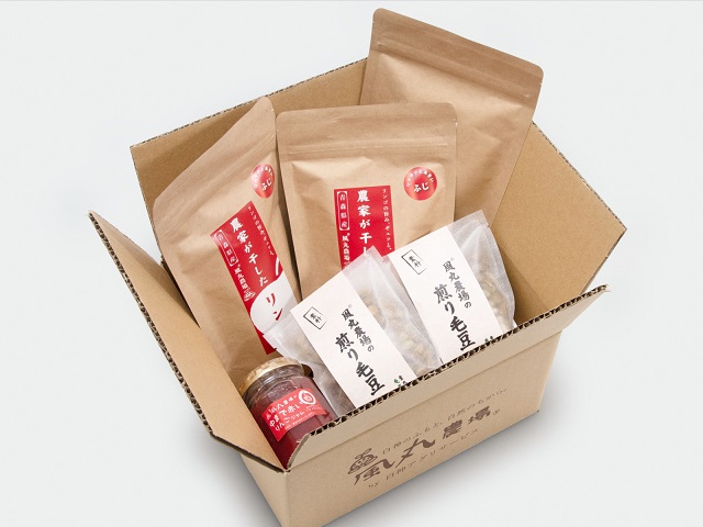 ドライフルーツ 不可思議食感！？ 干し果実 セット S 白神のふもと 風丸農場 ドライアップル りんごジャム 煎り毛豆 干しプルーン / 干し柿 詰め合わせ りんご 干しリンゴ アップル ジャム ドライ プルーン 柿 無添加 フルーツ 果物 青森 青森県