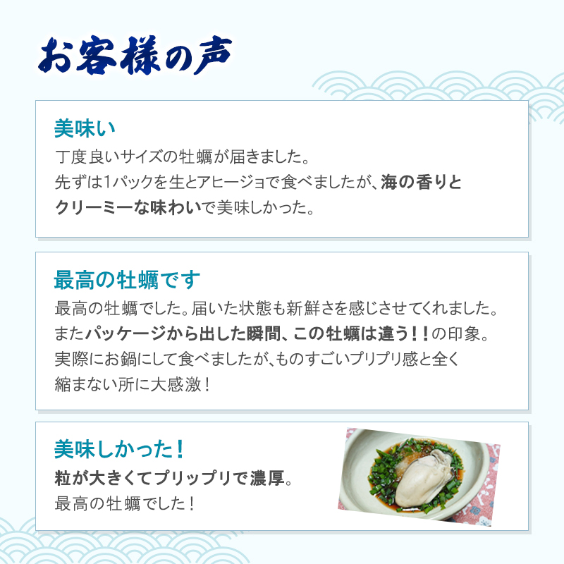 兵庫県赤穂市のふるさと納税  牡蠣 坂越かき 剥き牡蠣 500g×3[ 生牡蠣 かき カキ むき身 剥き身 生食 冬牡蠣 ] 魚貝類 魚介類