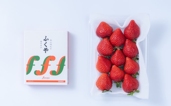 いちご あまおう 福岡産 1パック 約250g＆ふくや 味の明太子 100g 配送不可 離島 果物類 苺 イチゴ 魚貝類 