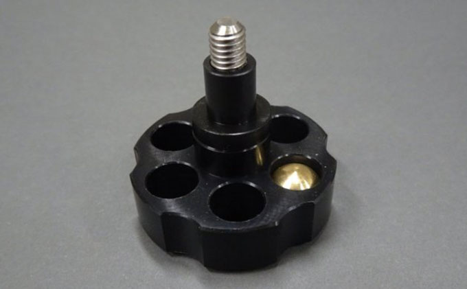  Honda　クロスカブ用　サイドカバーボルト 雑貨 日用品 アルミ削り出し リボルバー シリンダー形状 工具無し 