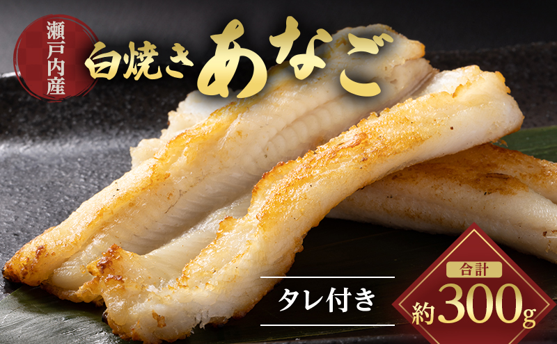 あなご 先行予約 山銀商店 白焼き あなご (合計約300g) 産地直送 穴子 魚介類 アナゴ 