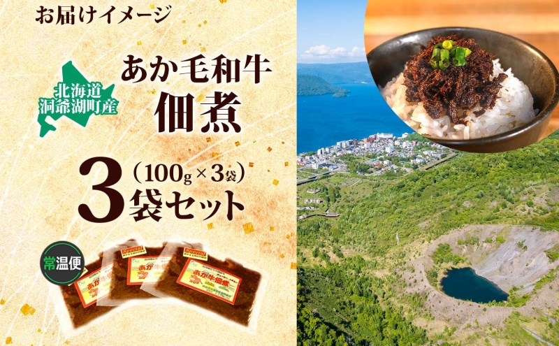 〈スペシャル〉あか毛和牛佃煮3個セット 肉の加工品 牛肉 お肉 