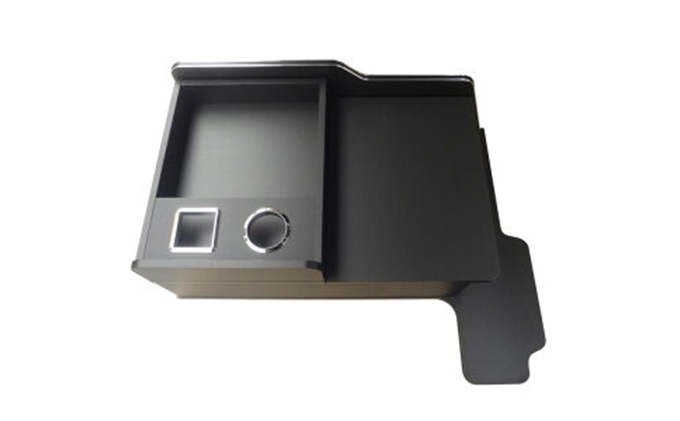 日野　17レンジャー　センターコンソール（2種各4色） 車 部品 車両 大容量収納 ダークウッド ピアノブラック ブラックレザー ブラウンストーン 