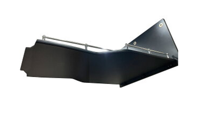 日野 17レンジャー専用（ハイルーフ/ワイドボディ用）オーバーヘッドコンソール【パイプ付】 車 部品 車両 ワイド車 ハイルーフ専用 マットブラック 