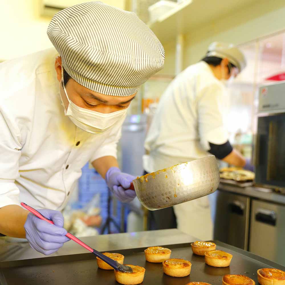 北海道白老町のふるさと納税 エッグタルト10個セット