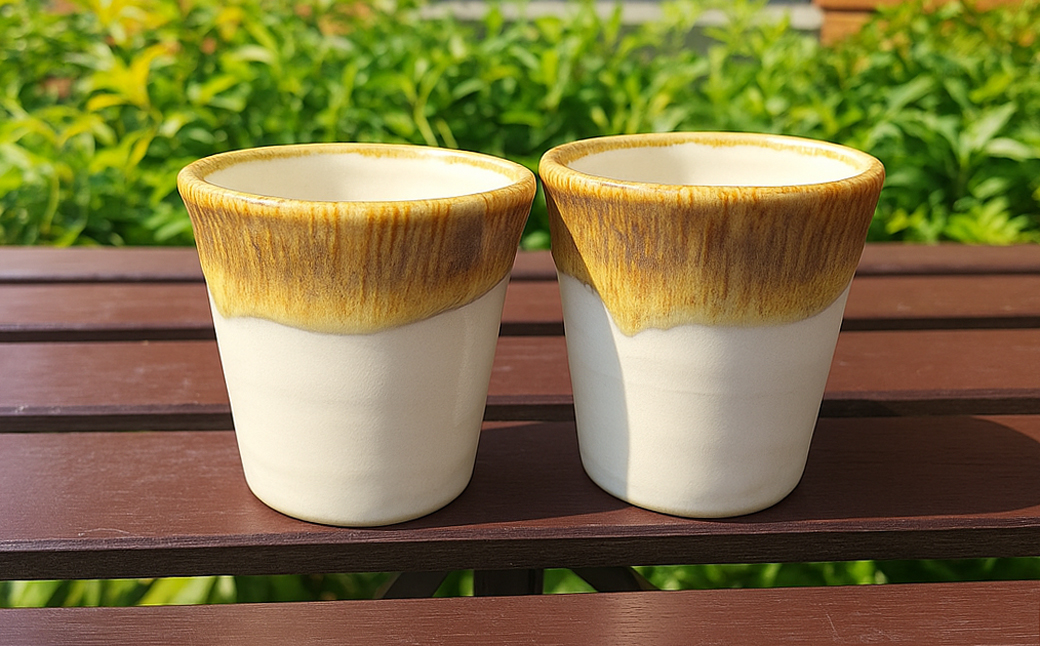 東浦焼フリーカップ ２個セット