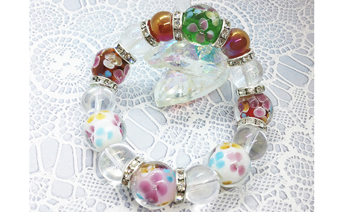 天然石パワーストーンプレスレット（5） アクセサリー ブレスレット ギフト 