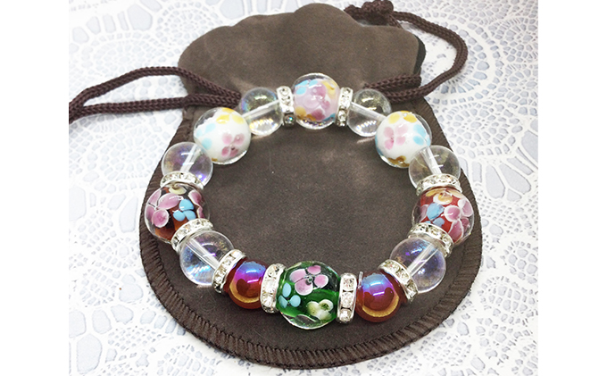 天然石パワーストーンプレスレット（5） アクセサリー ブレスレット ギフト 