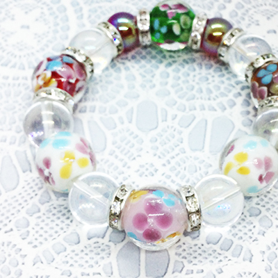 天然石パワーストーンプレスレット（5） アクセサリー ブレスレット ギフト 