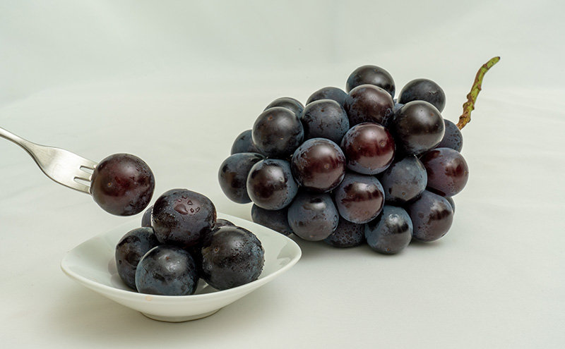 ぶどう 2026年 先行予約 ニュー ピオーネ 2房（合計約1.1kg）化粧箱入り ブドウ 葡萄  岡山県産 国産 フルーツ 果物 ギフト  