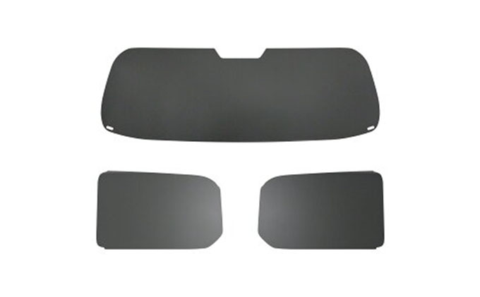 Toyota タウンエース（ライトエース）用　ウィンドウパネル 3面セット カー用品 